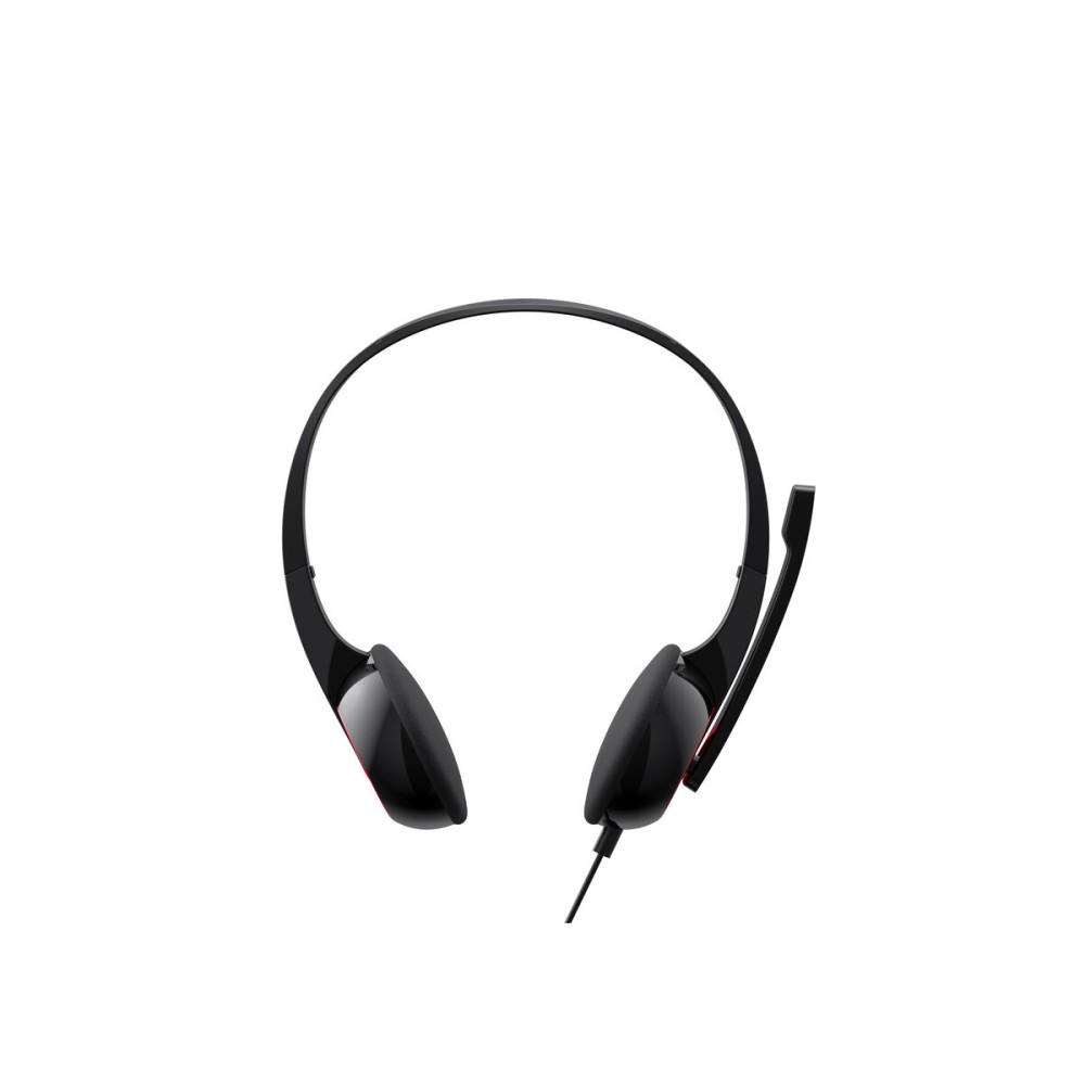 Headphones with Microphone Havit H202dblack Black Red
