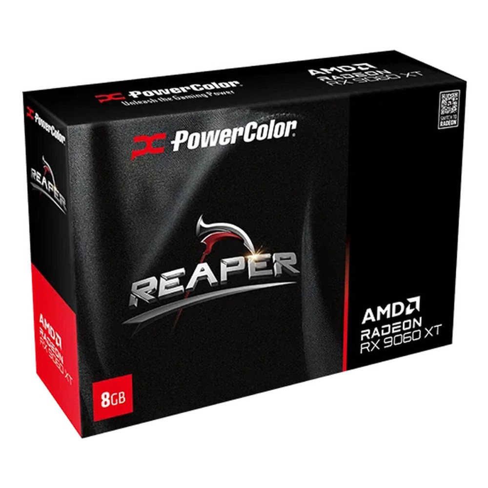 Grafikkarte Powercolor RX9060XT 8G-A RADEON RX 9060 XT 8 GB GDDR6