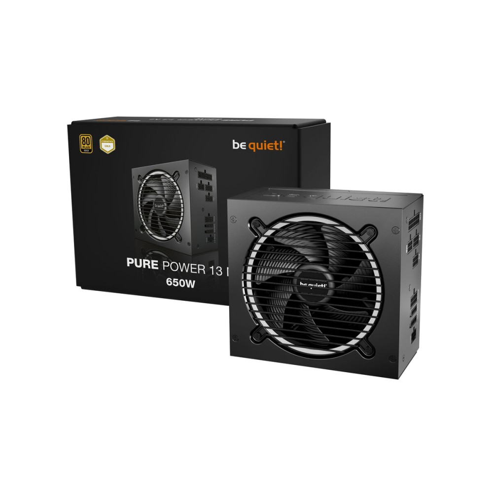 Stromquelle Be Quiet! BP025EU ATX 650 W 80 Plus Gold RoHS CE WEEE BSMI CB