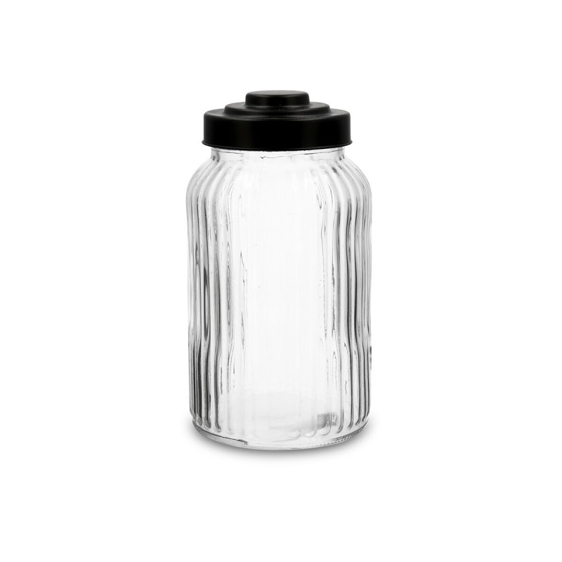 Bocal Quid Maison Transparent verre 1,25 L (6 Unités)