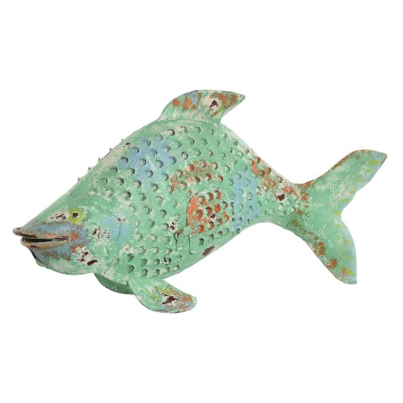 Figurine Décorative Home ESPRIT Poisson méditerranéen 58 x 14 x 30 cm