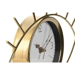 Horloge Murale Home ESPRIT Doré Métal 29 x 4 x 22 cm