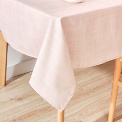 Fleckenabweisende geharzte Tischdecke Belum 0120-311 Rosa 300 x 150 cm