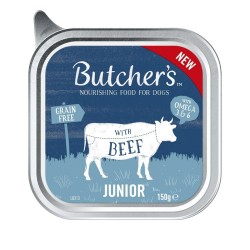 Alimentation humide Butcher's Original Junior Mega pack mix Pate Poulet