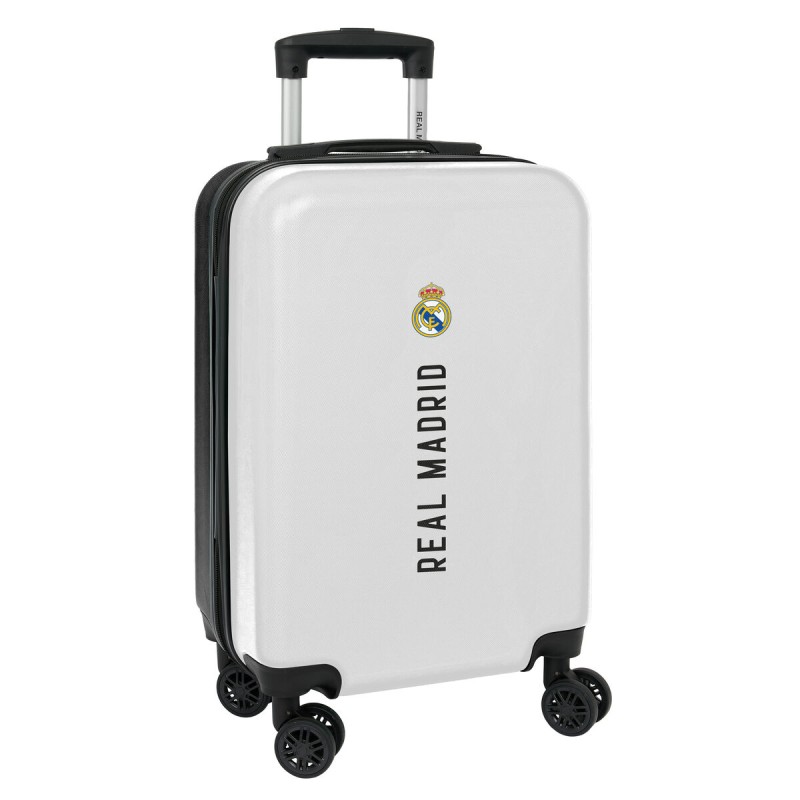 Trolley de Cabine Real Madrid C.F. 1st Kit 24/25 Blanc Gris 20"