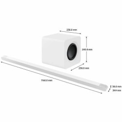 Barre audio Samsung HW-S801B/ZF Blanc