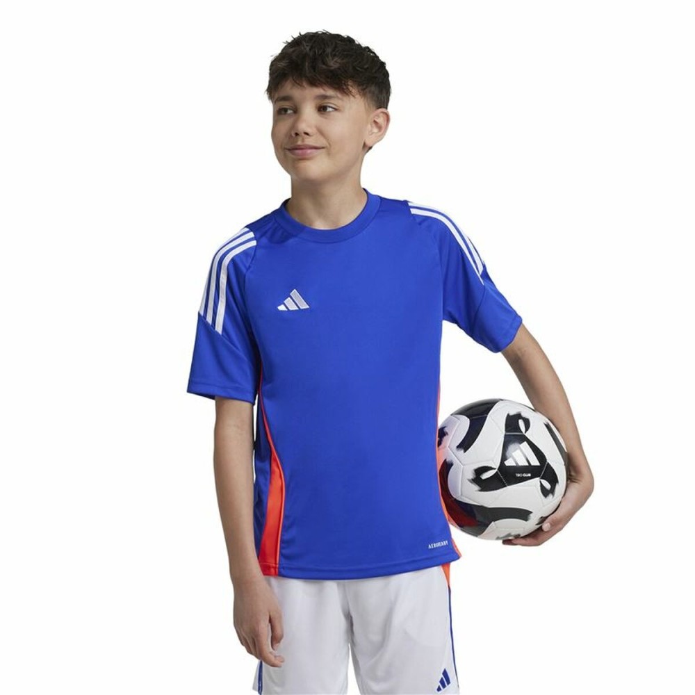 Fußballtrikot T-Shirt Adidas Tiro24 Blau