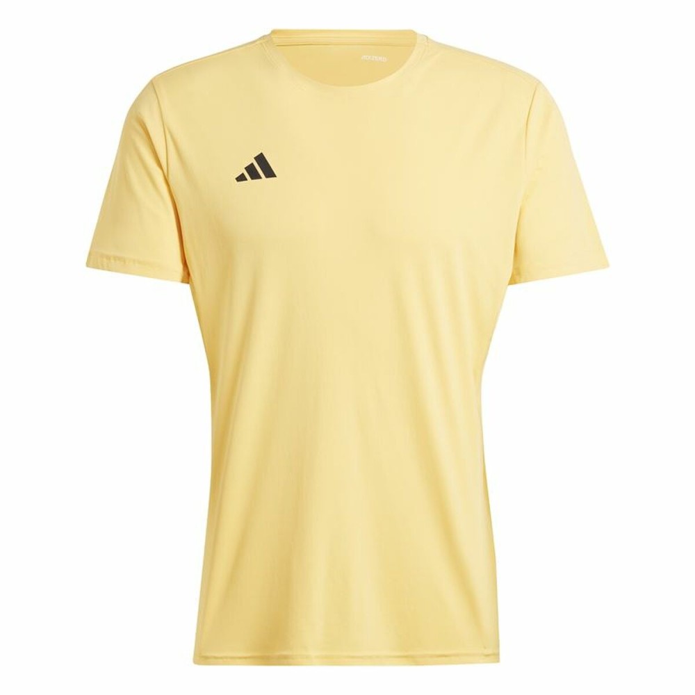 Herren Kurzarm-T-Shirt Adidas Adizero Essentials Gelb