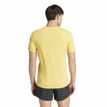 T-shirt à manches courtes homme Adidas Adizero Essentials Jaune
