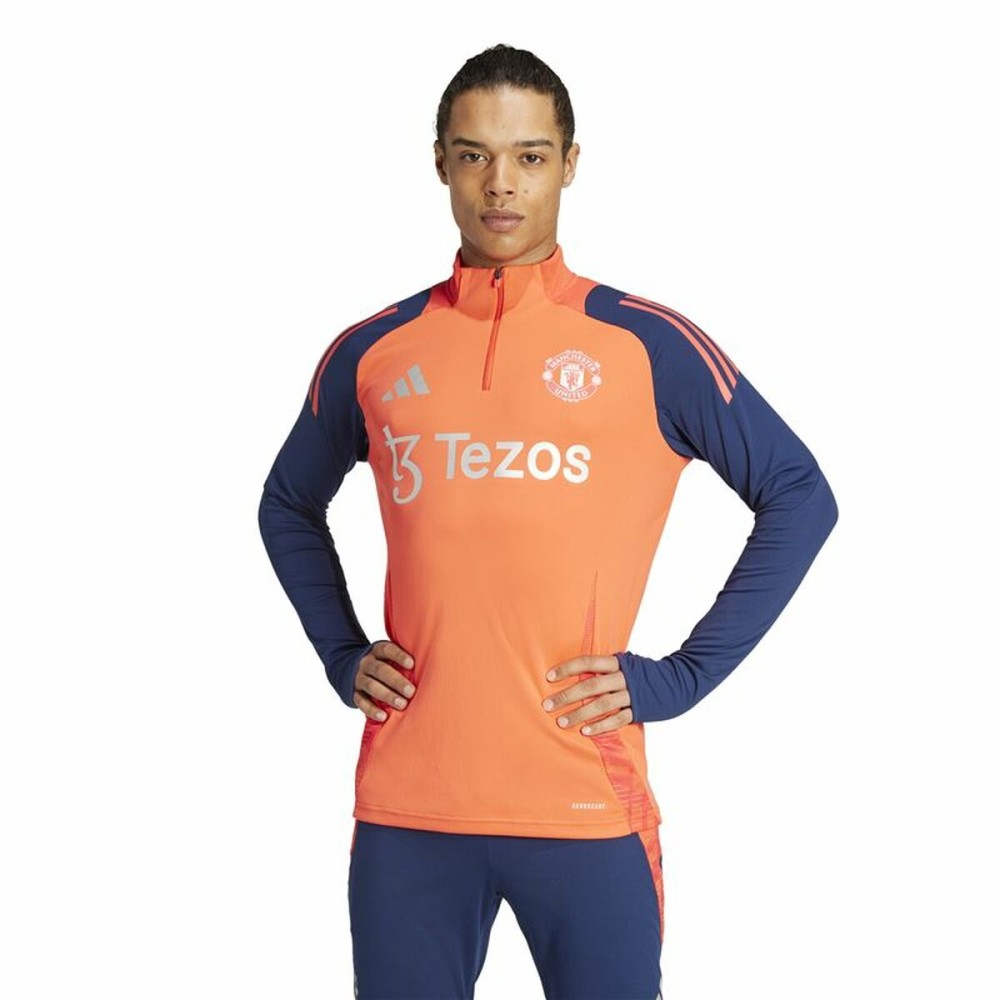 Herren Langarm-T-Shirt Adidas Tiro24 Training Orange