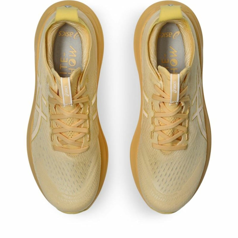 Running Shoes for Adults Asics Gel-Nimbus 27 Lite-Show Golden