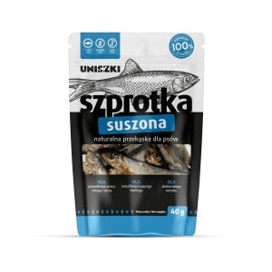 Snack pour chiens Uniszki Espadín seco 40 g Poisson