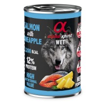Nassfutter Alpha Spirit ALPHA SPIRIT WET Lachsfarben 400 g