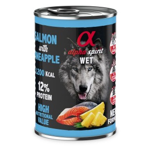 Nassfutter Alpha Spirit ALPHA SPIRIT WET Lachsfarben 400 g
