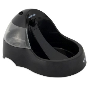 Trinkbrunnen für Haustiere Pet Mate Deluxe Fresh Flow Black Schwarz Kunststoff 3 L