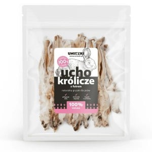 Snack pour chiens Uniszki Oreja de conejo con pelo Lapin Adulte Oreja