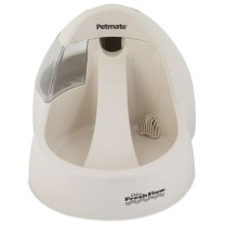 Pet Water Fountain Pet Mate Deluxe Fresh Flow Cream Beige Plastic 3 L