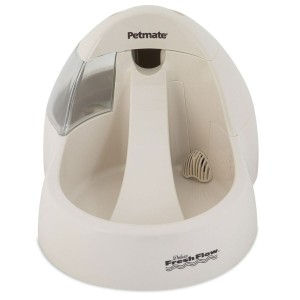 Pet Water Fountain Pet Mate Deluxe Fresh Flow Cream Beige Plastic 3 L