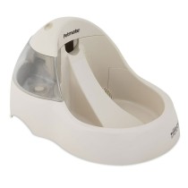 Pet Water Fountain Pet Mate Deluxe Fresh Flow Cream Beige Plastic 3 L