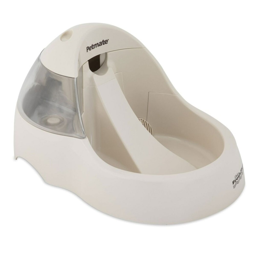 Pet Water Fountain Pet Mate Deluxe Fresh Flow Cream Beige Plastic 3 L