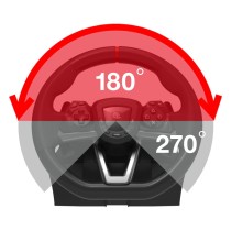Commande HORI Racing Wheel APEX Noir