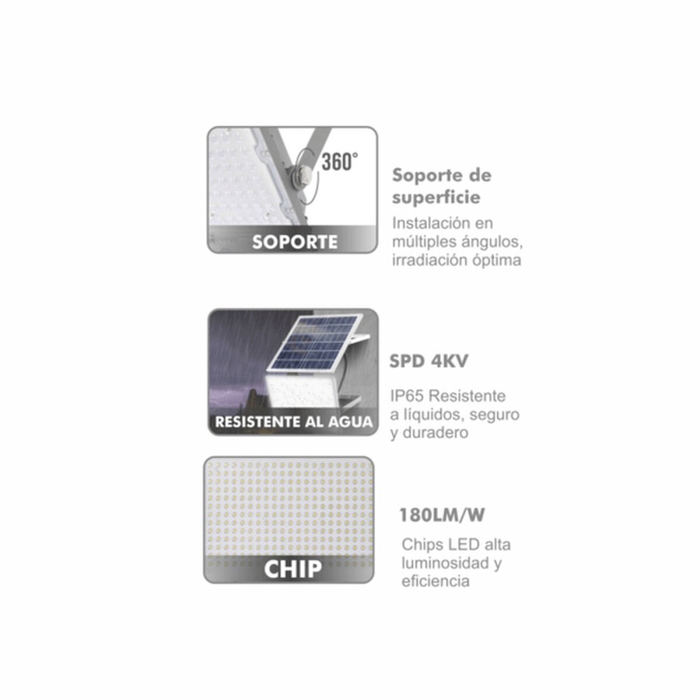 LED-Lampe Silver Electronics 174100 Grau 1500 lm