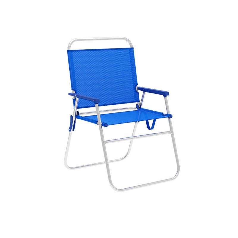 Gepolsterte Campingstuhl Marbueno Blau 52 x 80 x 56 cm