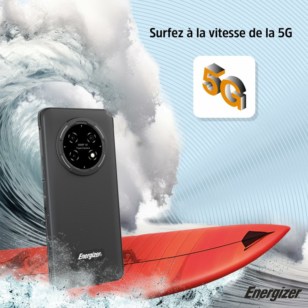 Téléphone portable pour personnes âgées Energizer H67GEU Octa Core 4 GB RAM 128 GB Noir 6,78"