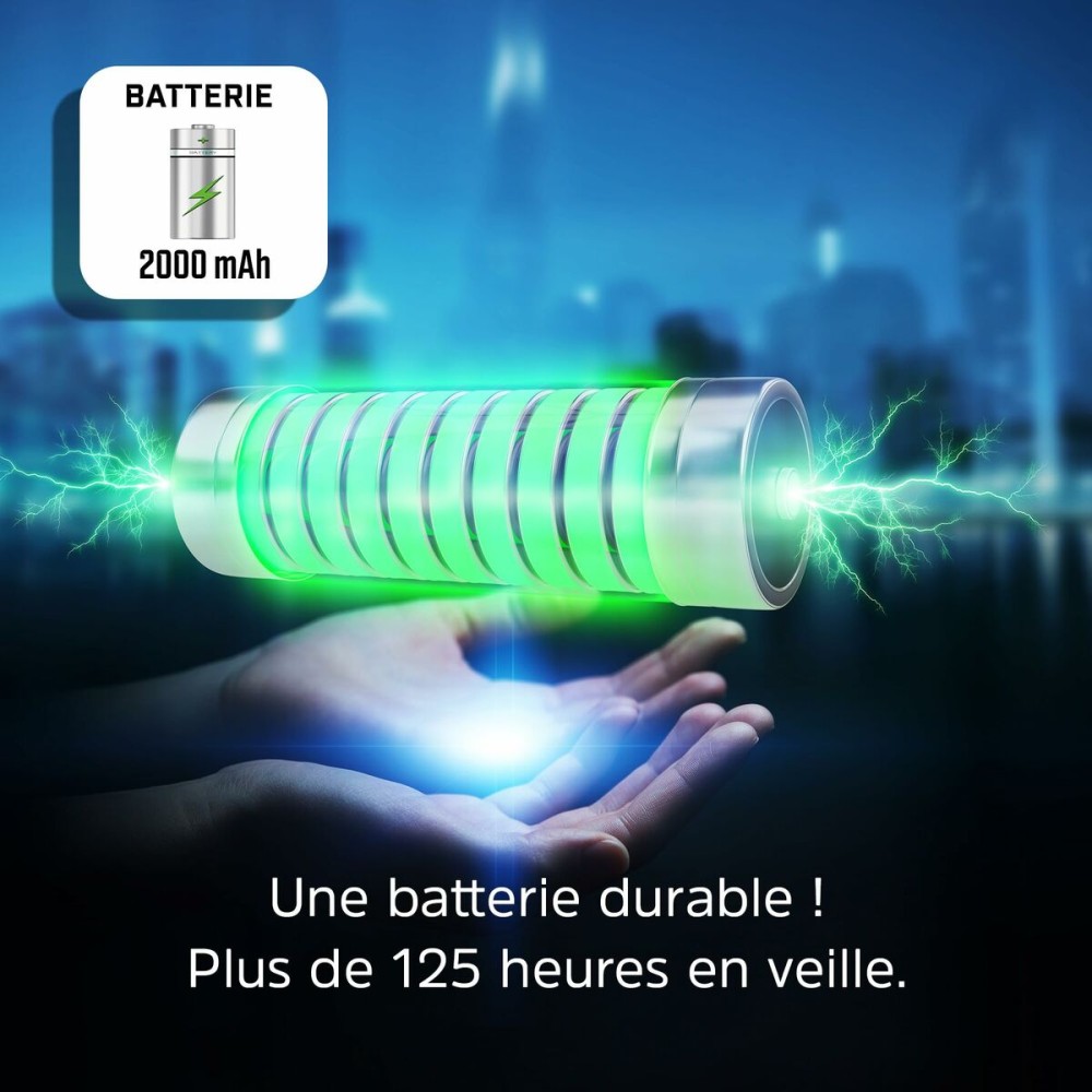 Téléphone portable pour personnes âgées Energizer E288S Quad Core 4 GB RAM Noir