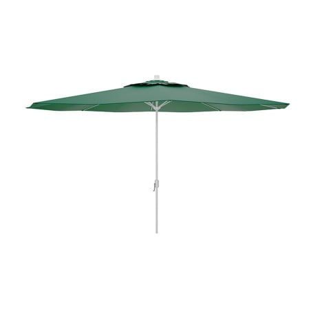 Marbueno Sonnenschirm Stahl 8 Streben D270 cm Polyester Grün Garten, Pool und Terrasse 10188