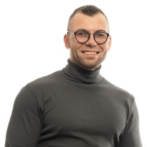 Men' Spectacle frame QuikSilver EQYEG03053-50DBLK Black Ø 50 mm