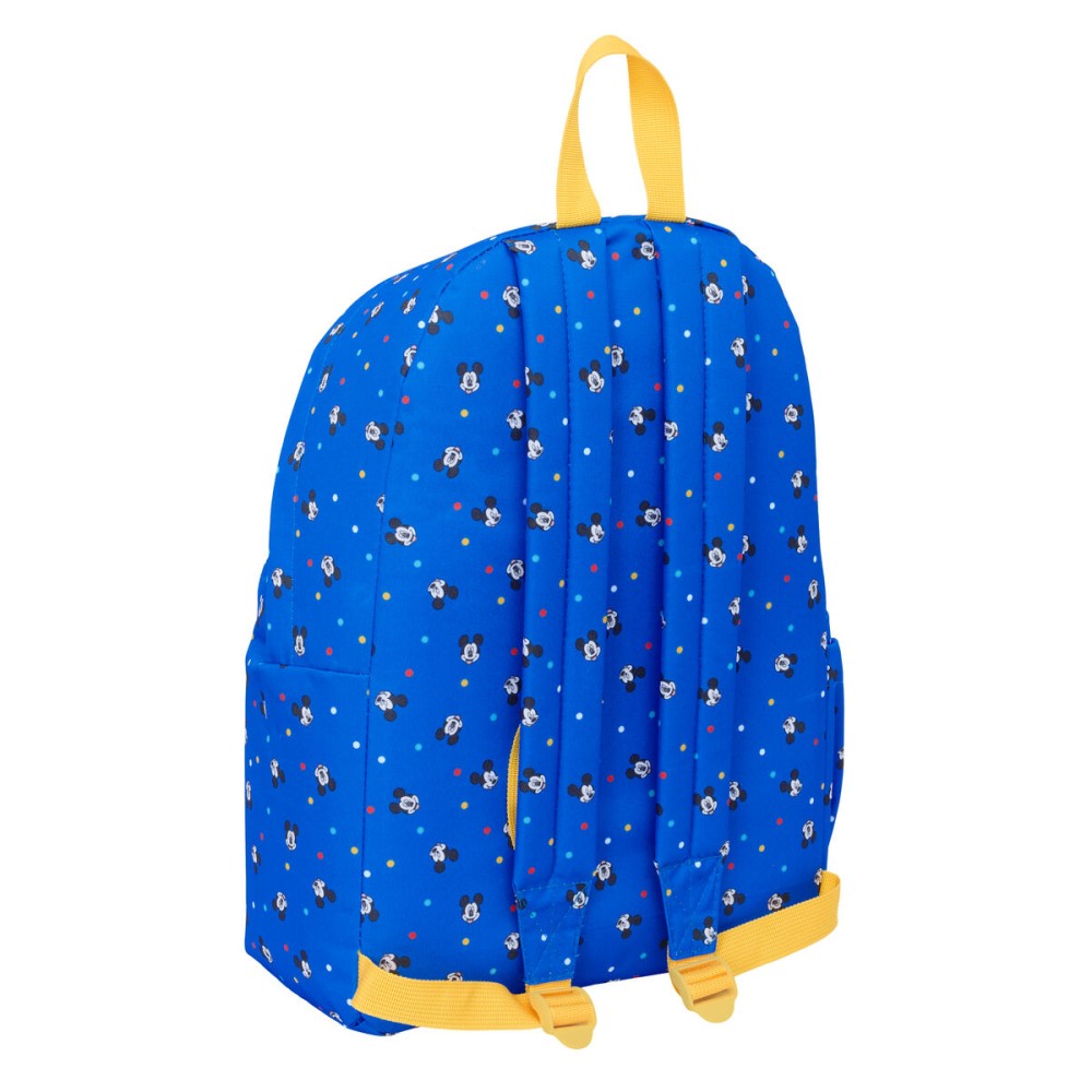 Schulrucksack Mickey Mouse Clubhouse Good day Blau 31 x 43 x 13 cm