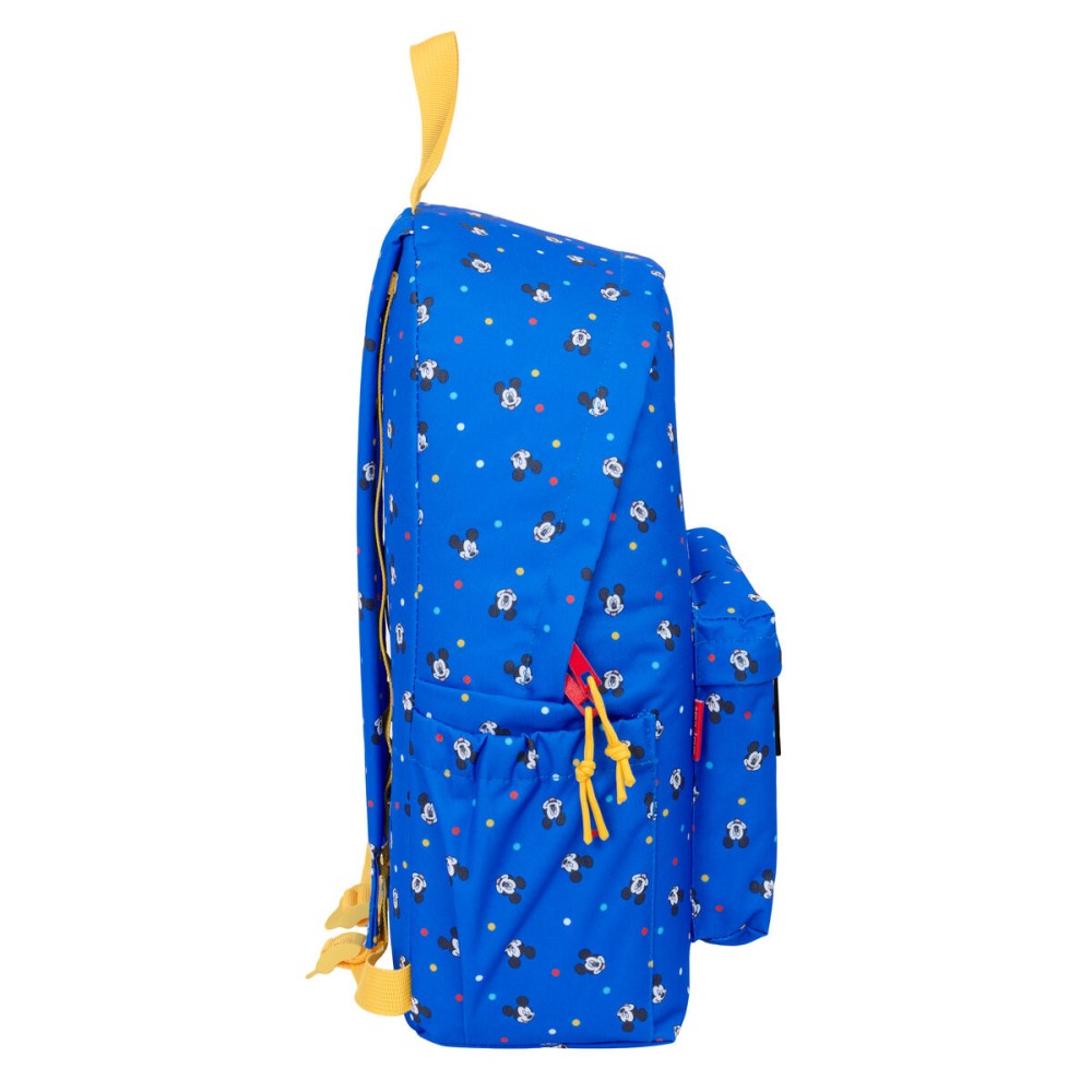 Schulrucksack Mickey Mouse Clubhouse Good day Blau 31 x 43 x 13 cm