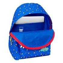 Schulrucksack Mickey Mouse Clubhouse Good day Blau 31 x 43 x 13 cm