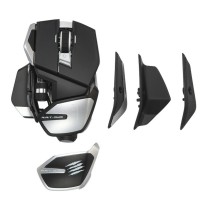 Drahtlose Bluetooth Maus Mad Catz MR07DHINBL000-0 Schwarz Schwarzweiß