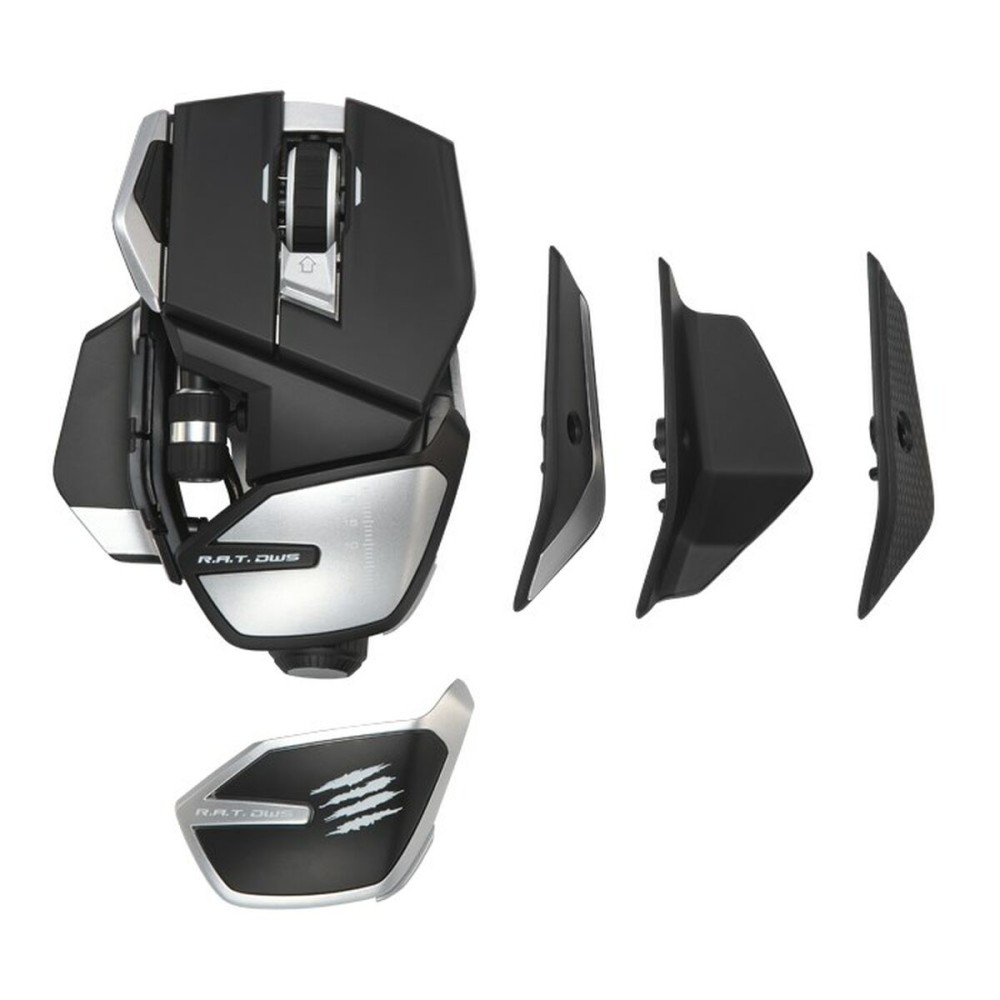 Drahtlose Bluetooth Maus Mad Catz MR07DHINBL000-0 Schwarz Schwarzweiß