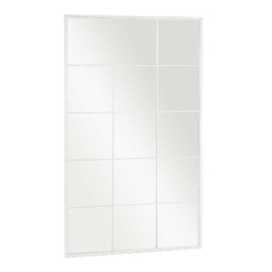 Wandspiegel JY21099W Weiß Fenster 90 x 150 x 2 cm rechteckig