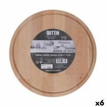 Serving board Quttin Quttin Circular Ø 33 x 1,7 cm (6 Units)