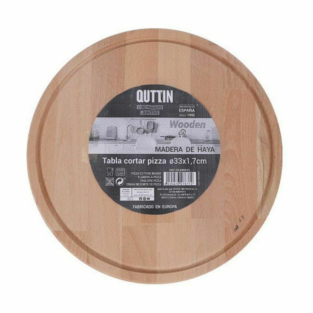 Servierbrett Quttin Quttin kreisförmig Ø 33 x 1,7 cm (6 Stück)