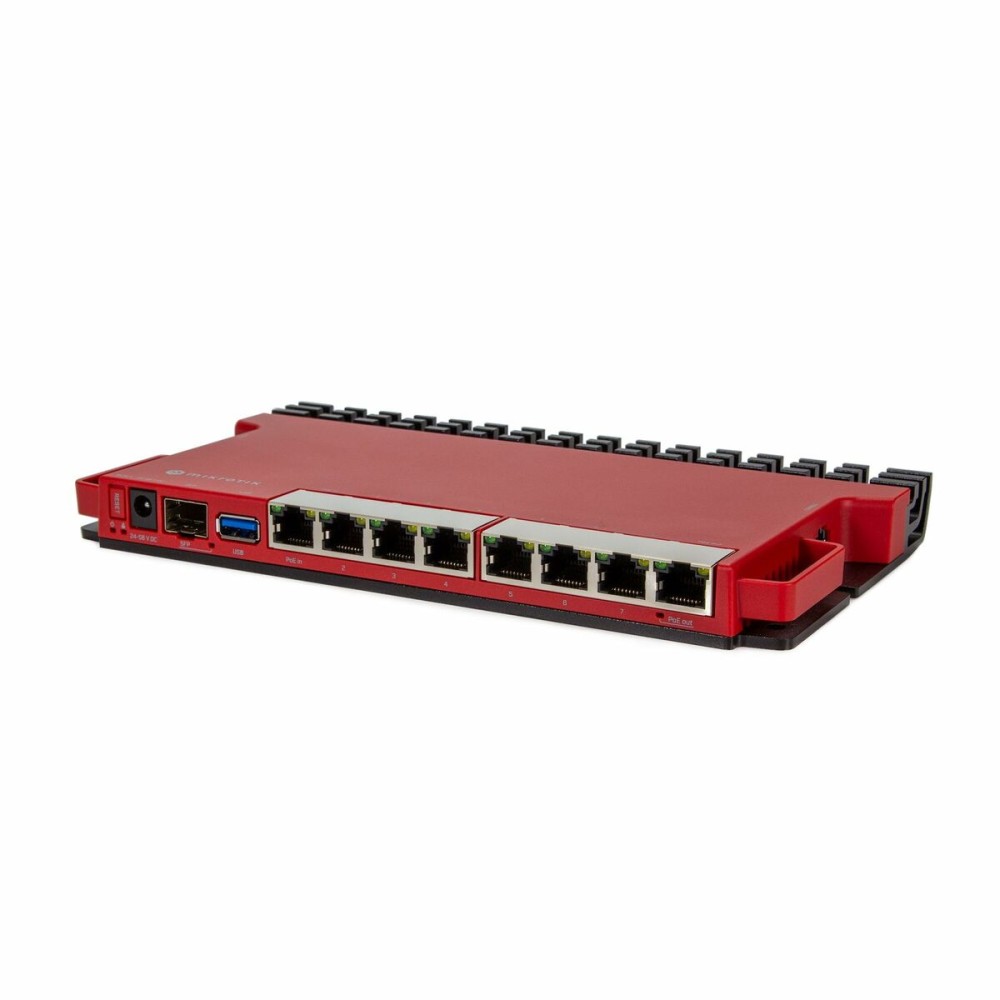 Router Mikrotik L009UIGS-RM Noir Rouge RJ45 PoE x 1 USB x 1