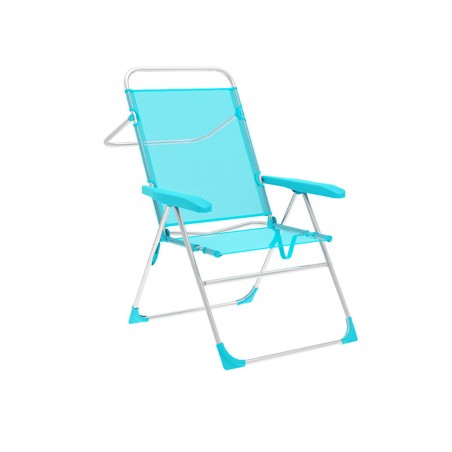 Gepolsterte Campingstuhl Marbueno Aquamarin 59 x 97 x 61 cm