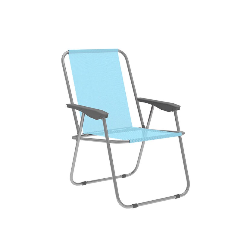 Marbueno Chaise Pliante Acier Assortie Plage et Piscine 59X51X75 cm 10354