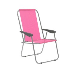 Marbueno Chaise Pliante Acier Assorti Plage et Piscine 59X51X83 cm 10355