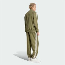 Trainingsanzug Adidas Basic 3S Woven grün Herren