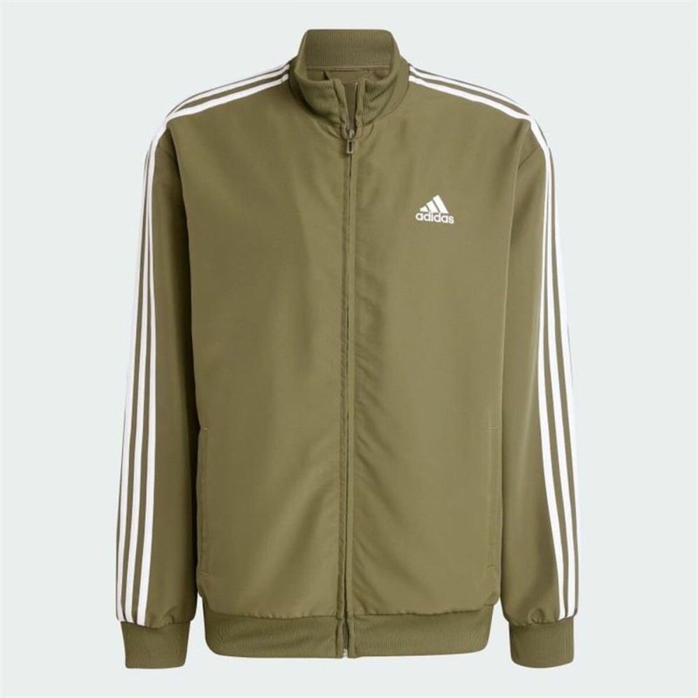 Survêtements Adidas Basic 3S Woven Vert Homme