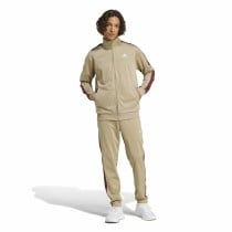 Survêtements Adidas Spw Small Logo Tricot Colorblock Beige Homme
