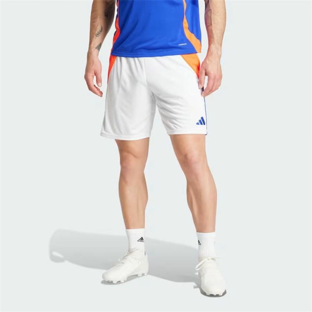Short de Sport Adidas Tiro24 Training Blanc