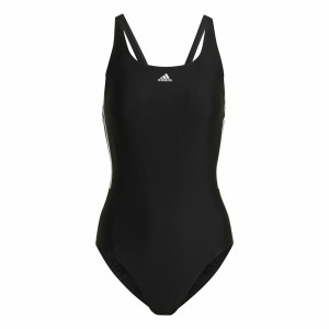 Women’s Bathing Costume Adidas 3S Mid Suit Black