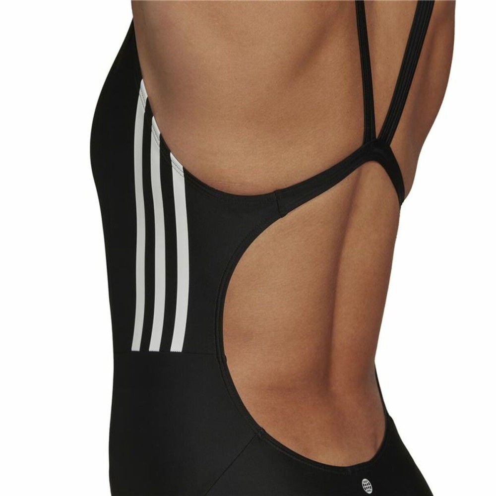 Women’s Bathing Costume Adidas 3S Mid Suit Black