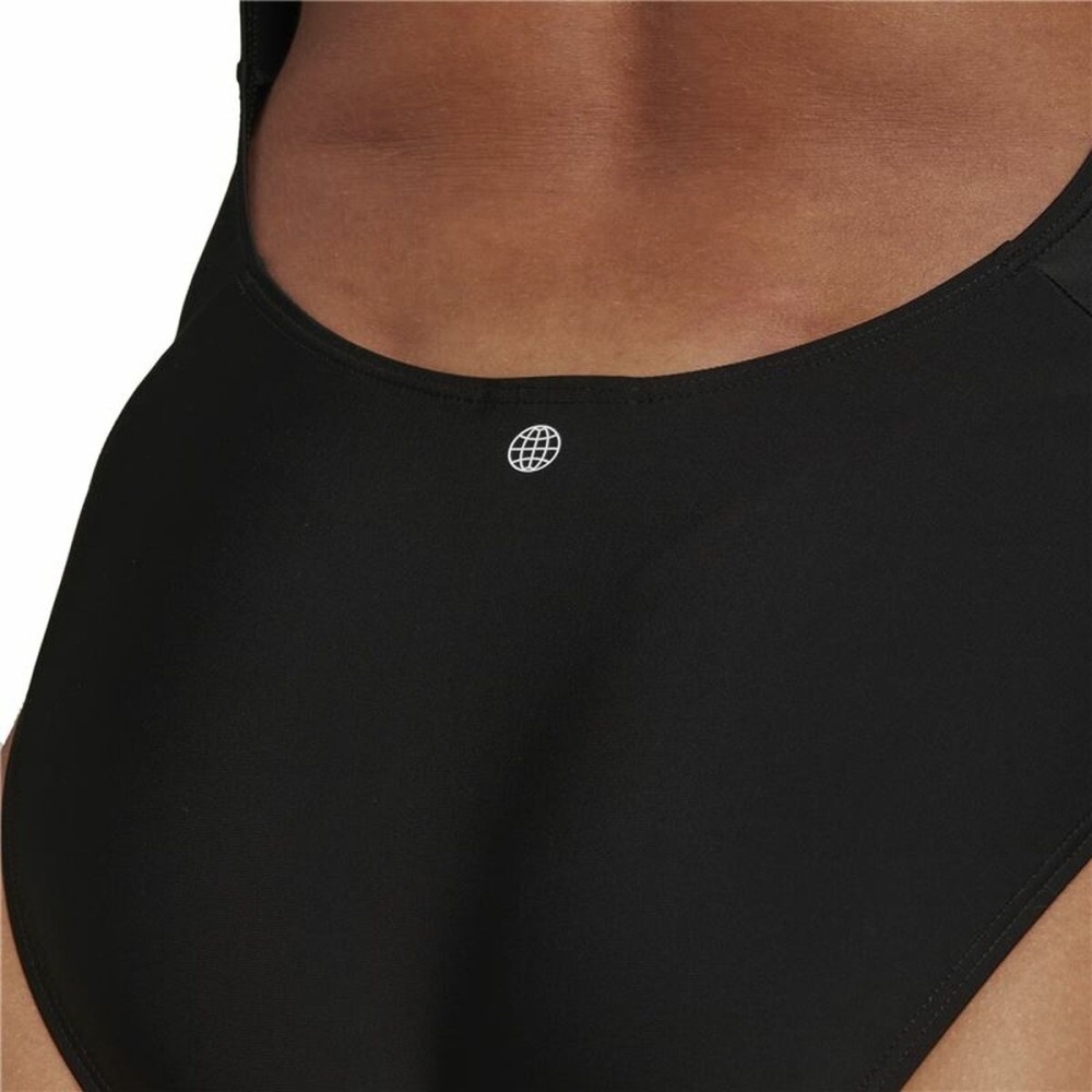 Women’s Bathing Costume Adidas 3S Mid Suit Black